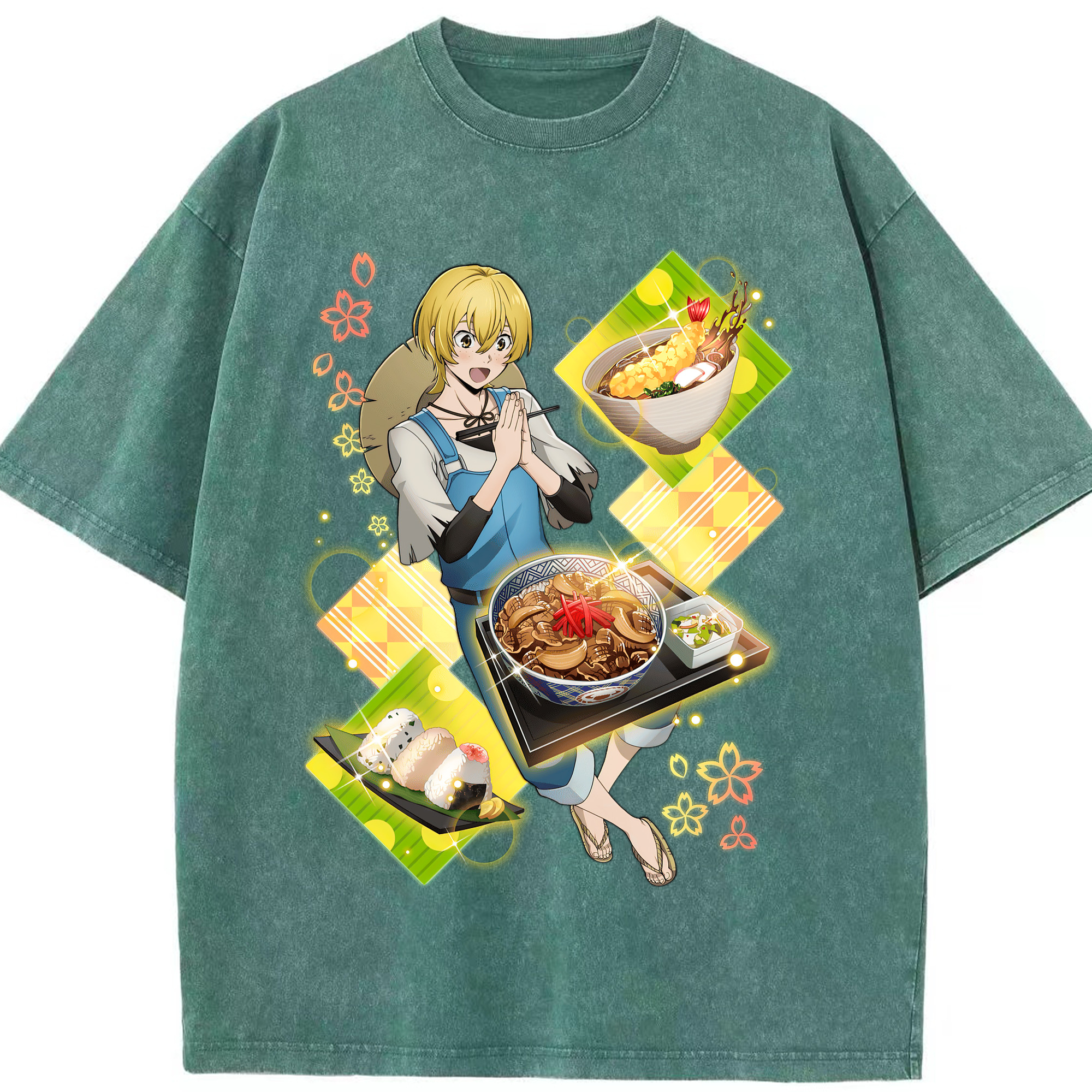 （画像用） 文豪ストレイドッグス Bungo Stray Dogs 綿100% ヴィンテージ風 半袖Tシャツ（フロントプリント）